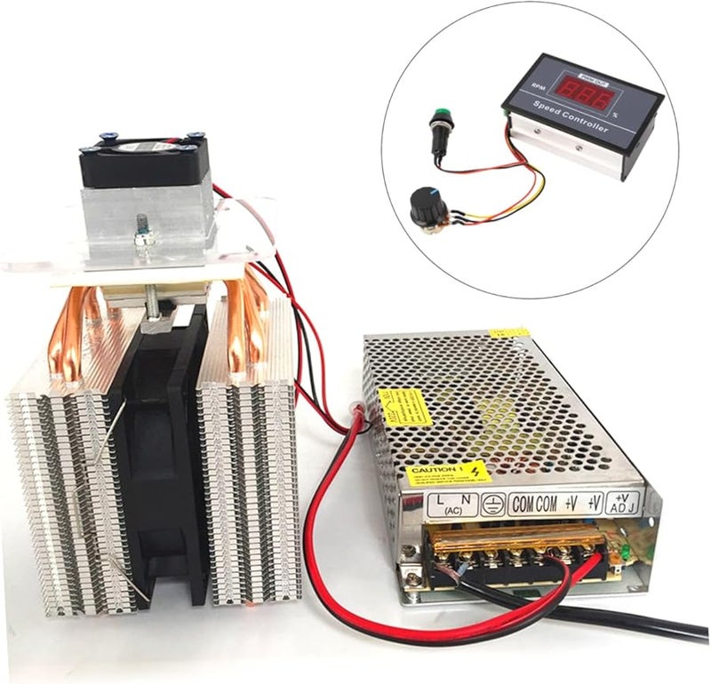 Gadpiparty وحدة تحكم سرعة محرك التيار المستمر PWM مع شاشة LED عرض قابل للتعديل 1 قطعة - Image 3